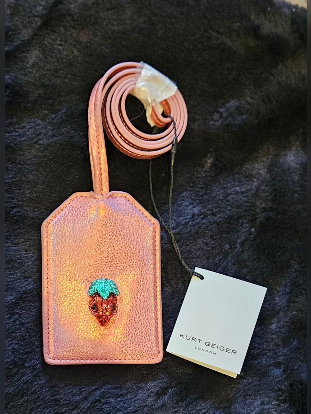 Kurt Geiger London Southbank Tag ID Credit Card Holder Lanyard